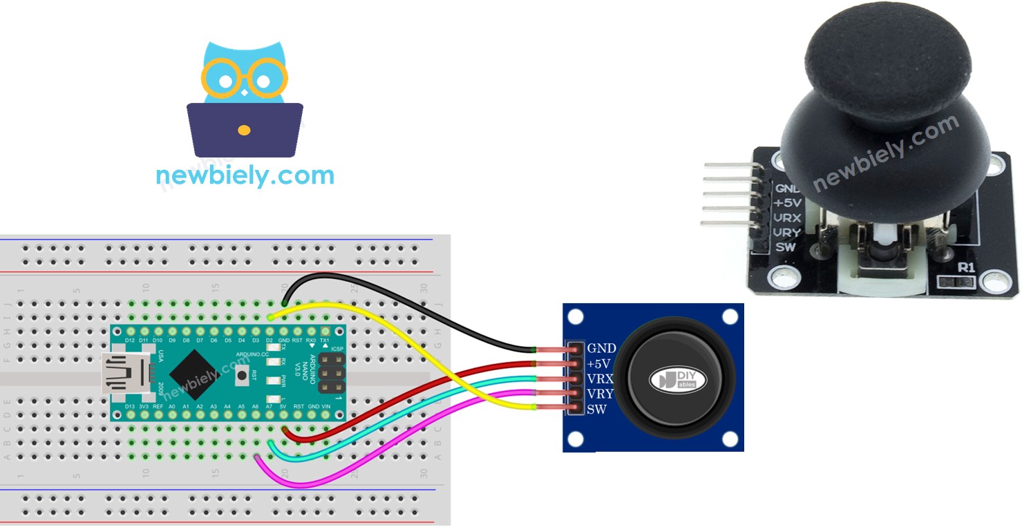 Joystick para Arduino Nano