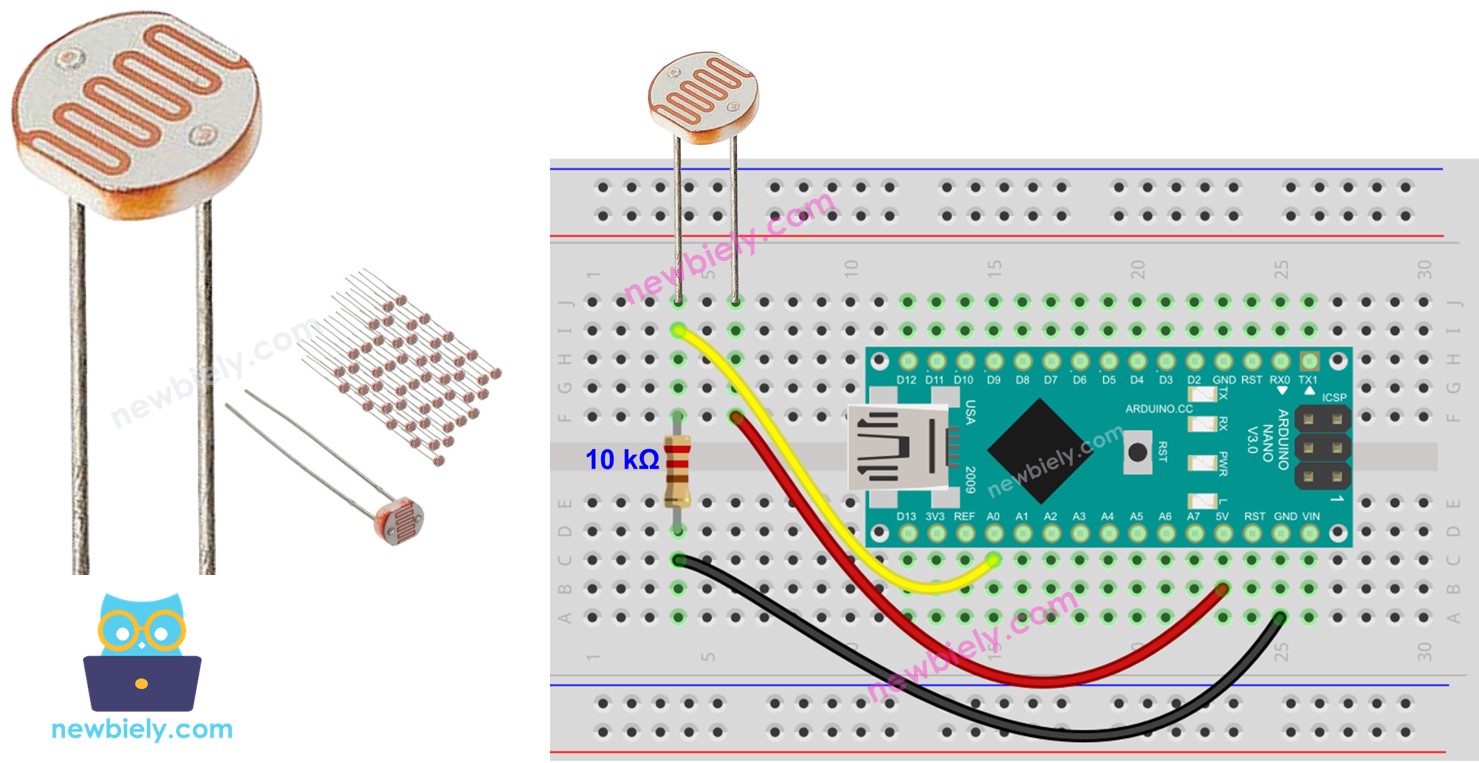 Arduino Nano Sensor de Luz