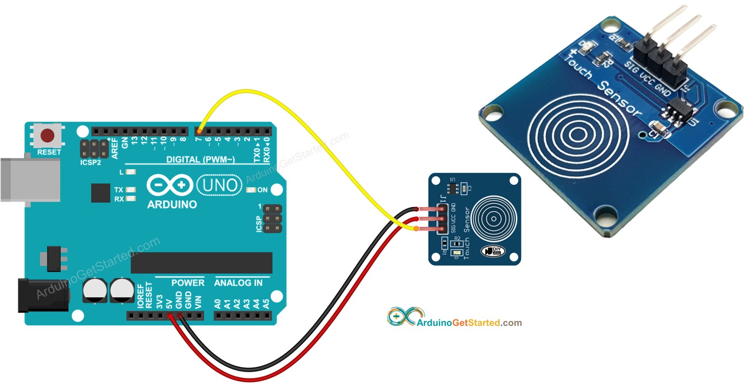 Arduino Sensor Táctil