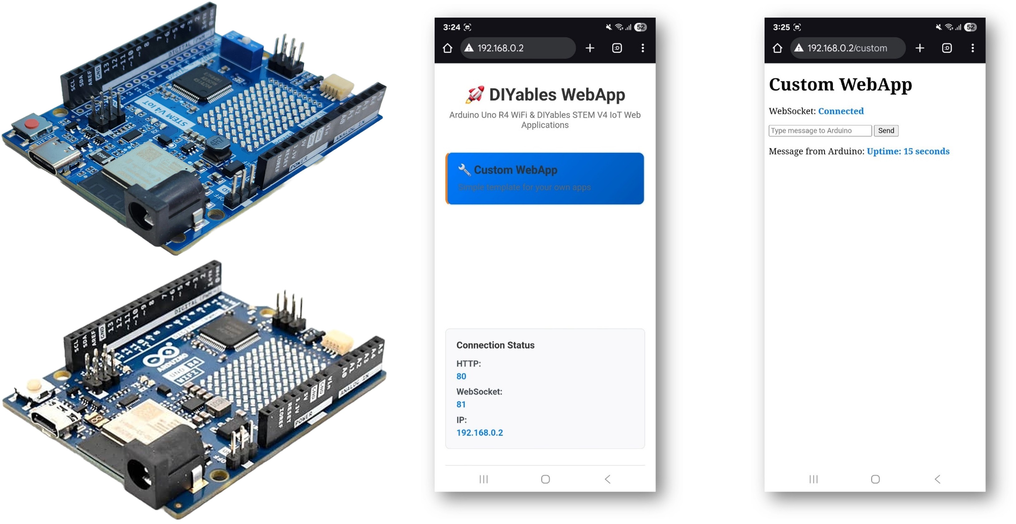 Ejemplo de WebApp personalizada de Arduino: Tutorial para crear tu propia interfaz web