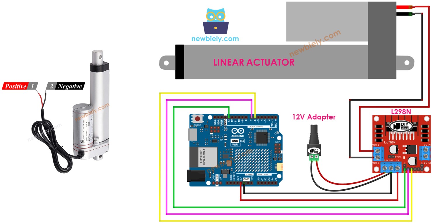 Arduino Uno R4 Actuador