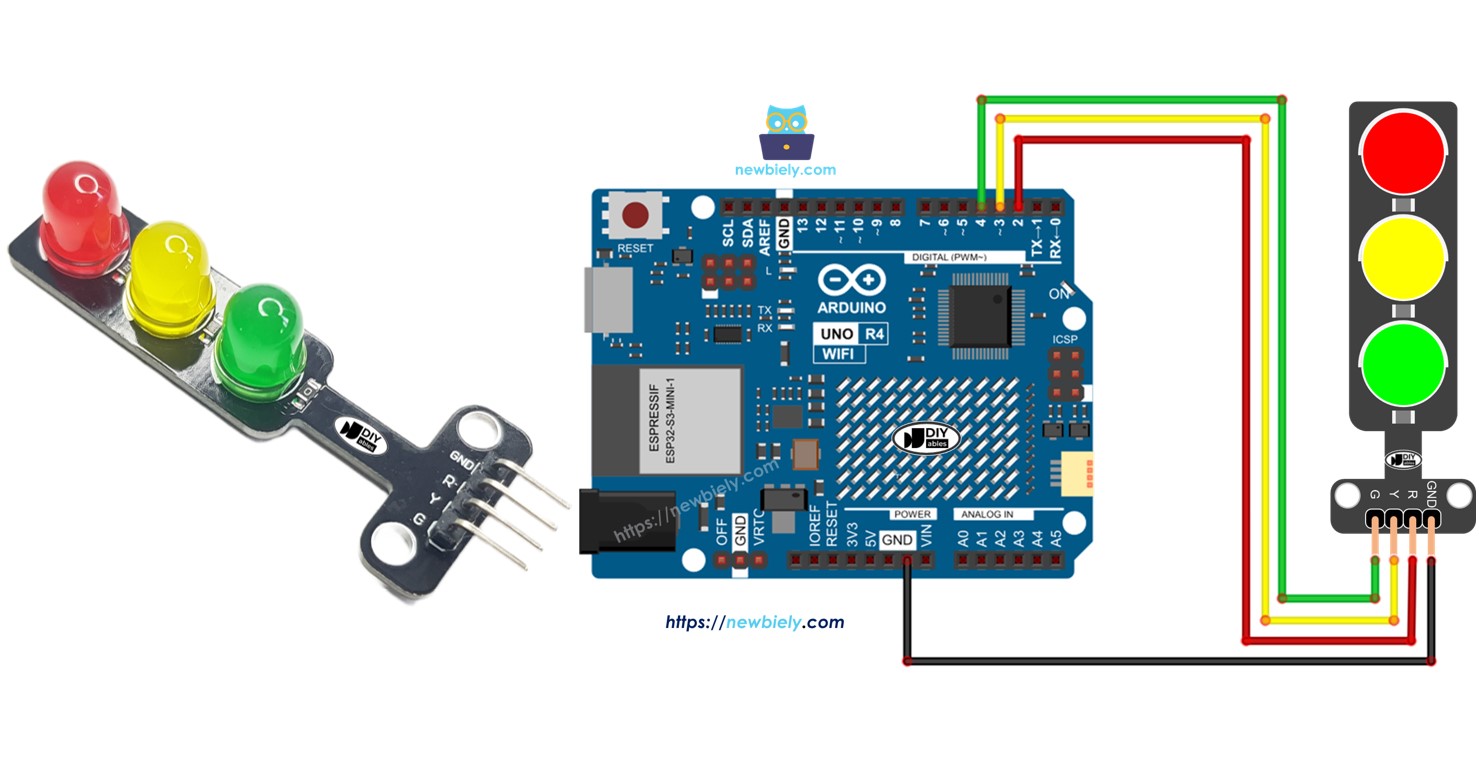 Semáforo Arduino UNO R4