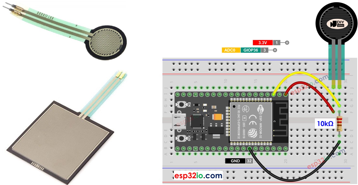 ESP32 Sensor de Fuerza
