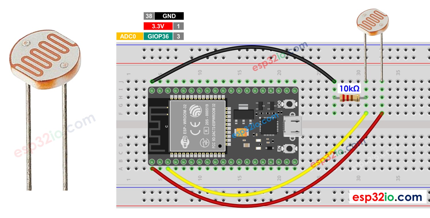 ESP32 Sensor de Luz