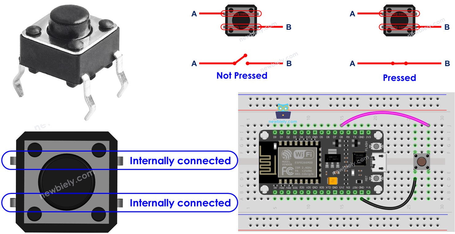 ESP8266 Botón