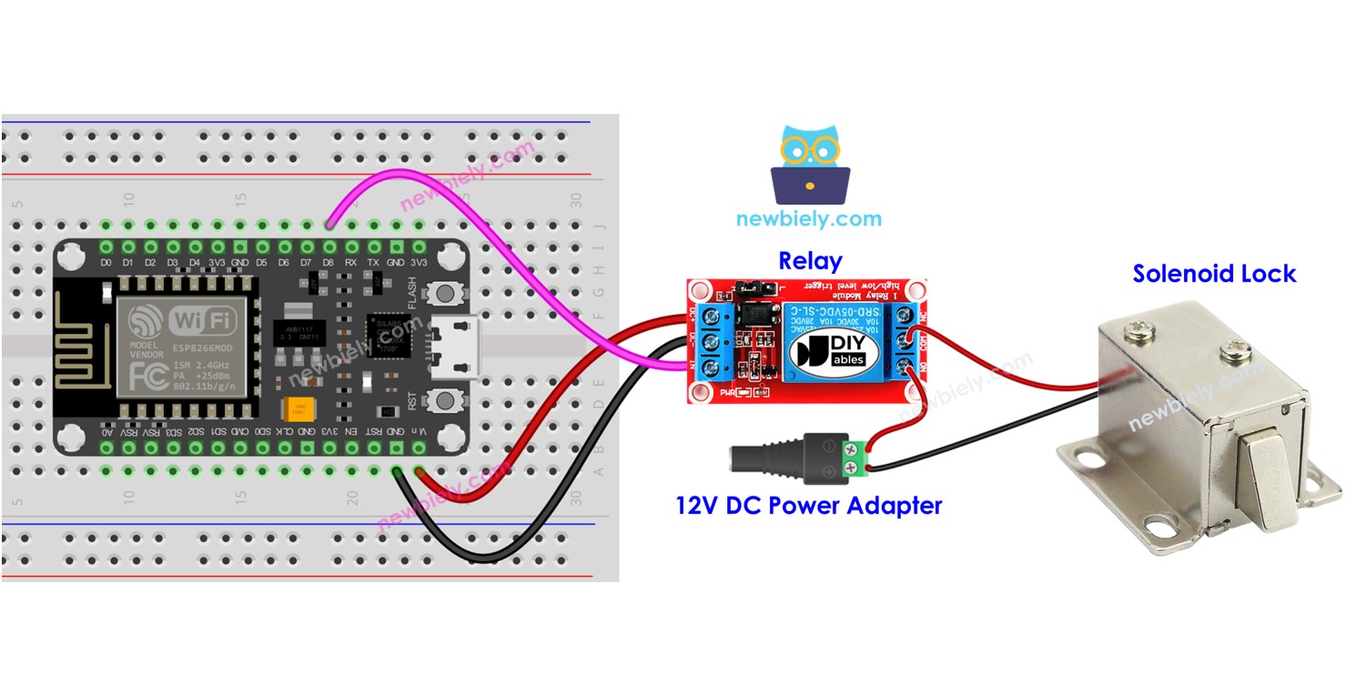 ESP8266 Cerradura de Puerta