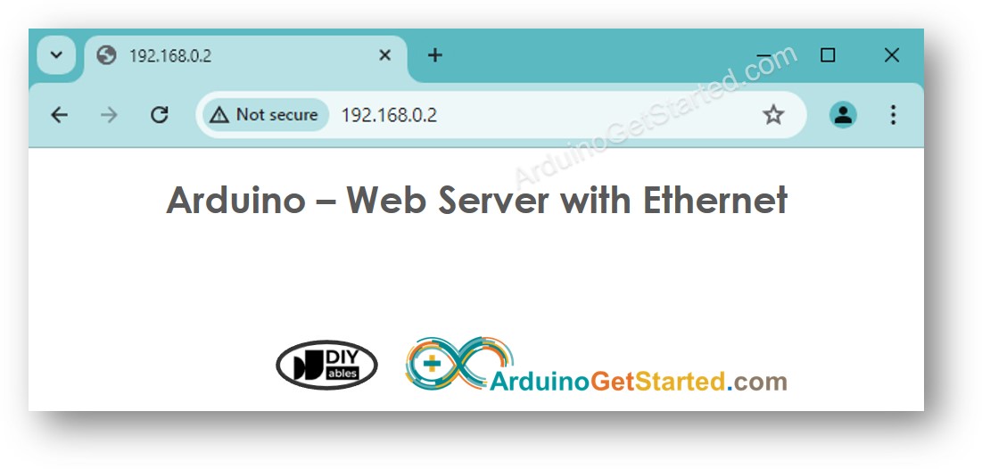 Servidor Web Ethernet de Arduino
