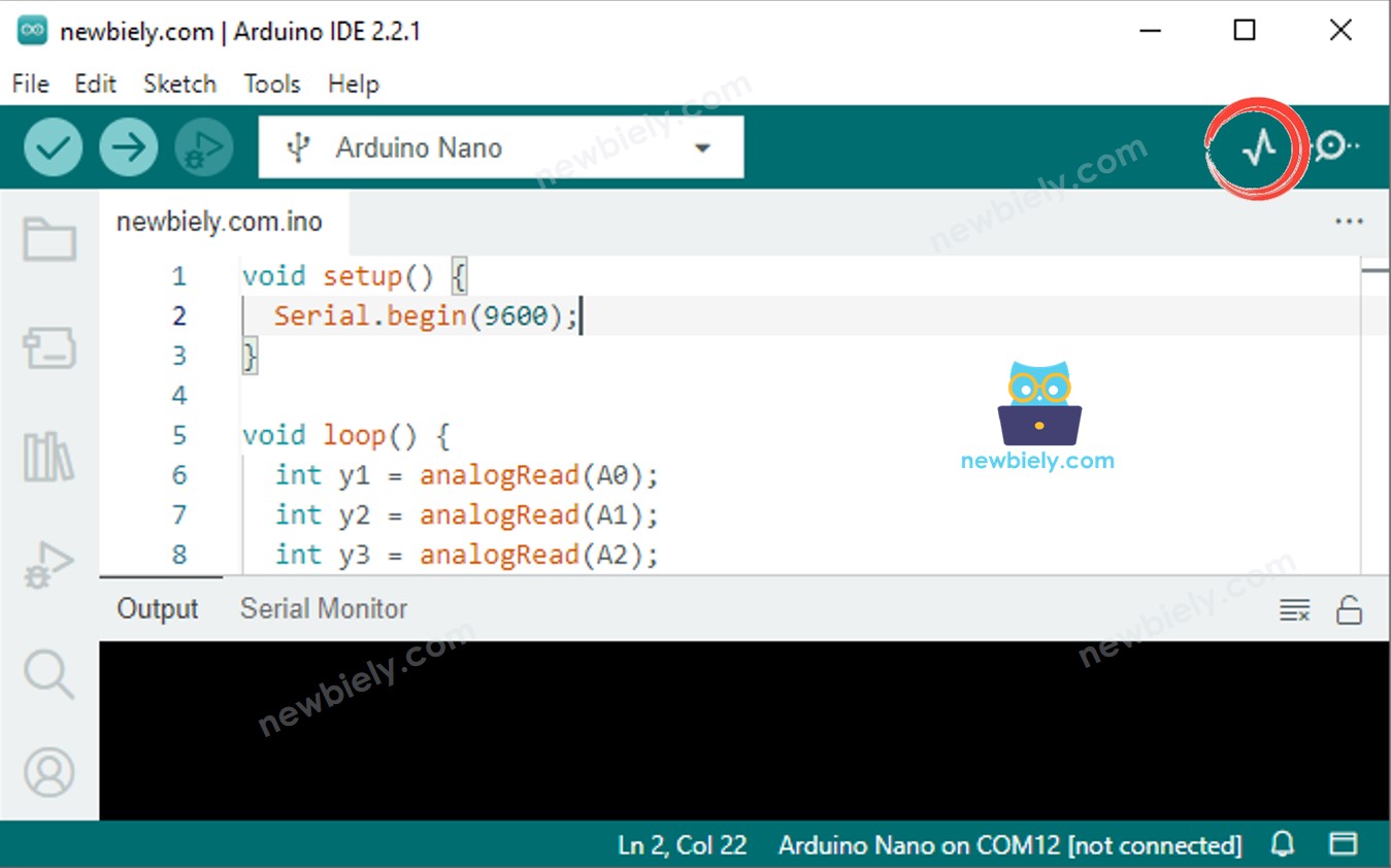 Cómo abrir el plotter serial