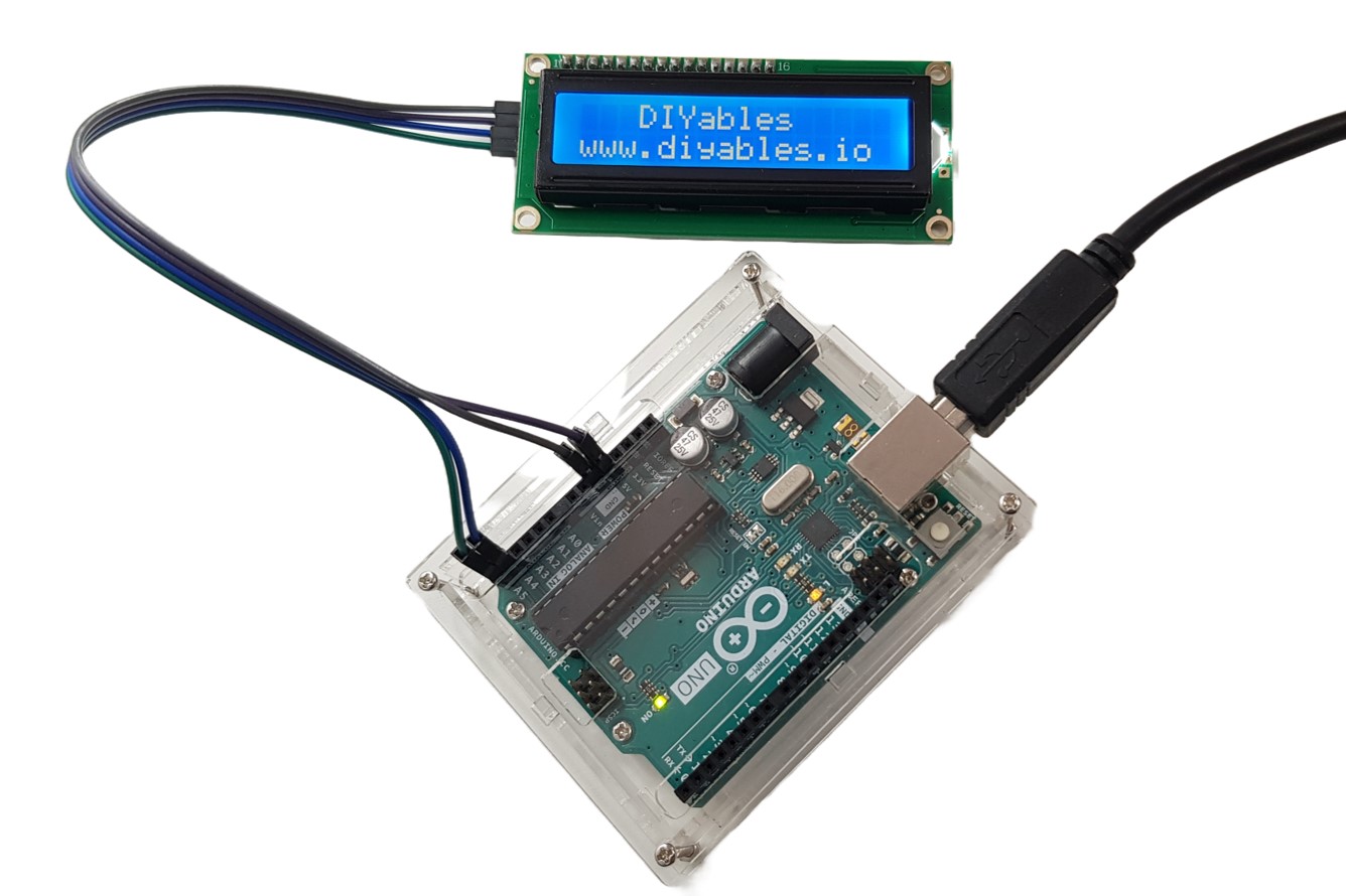 Arduino muestra texto en la pantalla LCD