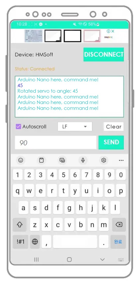 Aplicación de Monitor Serial Bluetooth