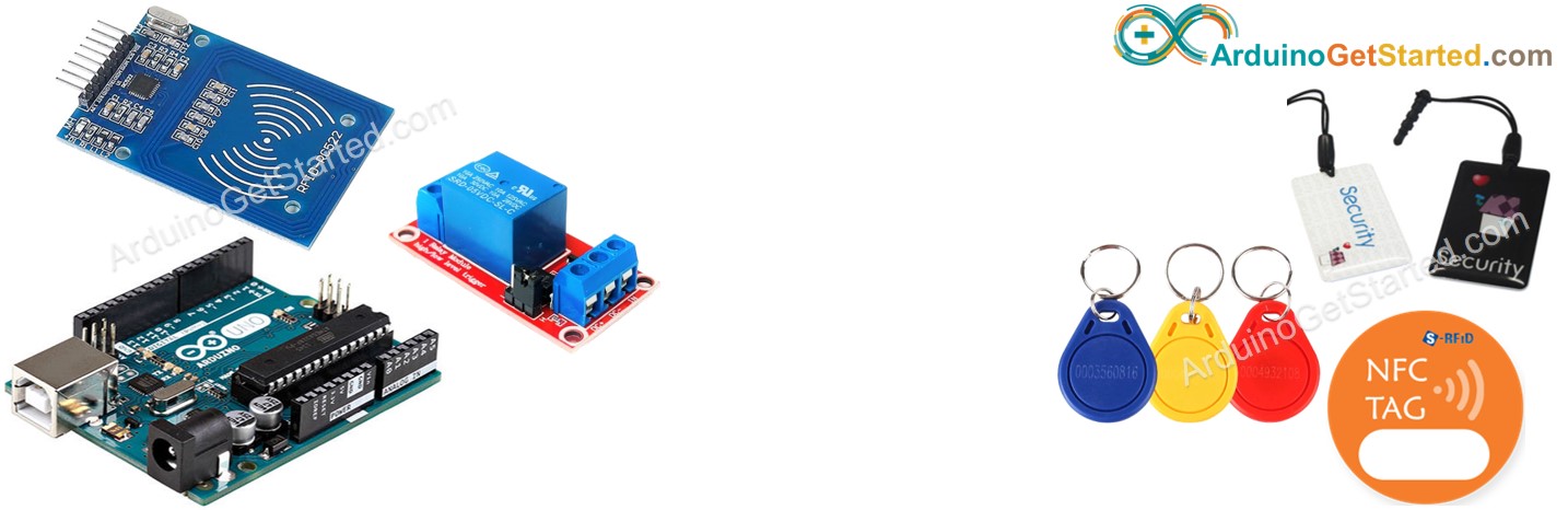 Arduino arduino RFID componente de relé