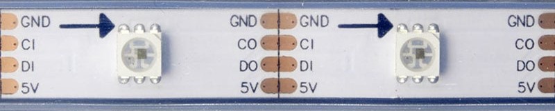 Diagrama de pines de DotStar