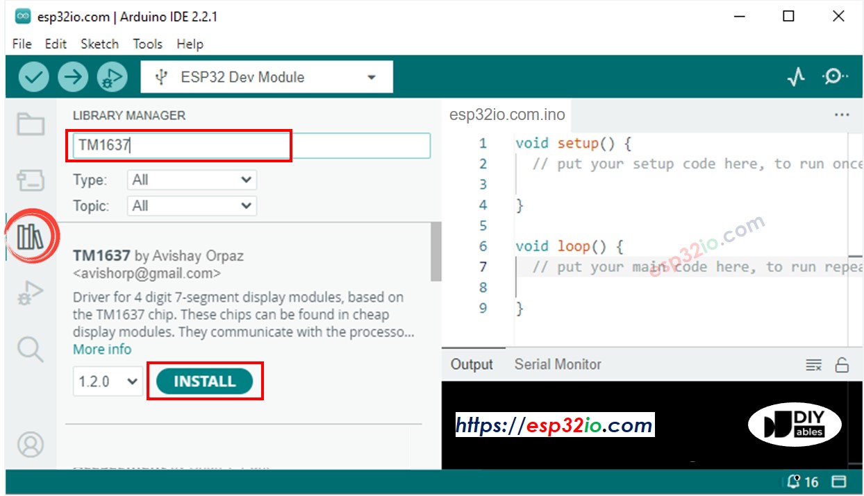 Biblioteca para pantalla TM1637 de 4 dígitos y 7 segmentos para Arduino