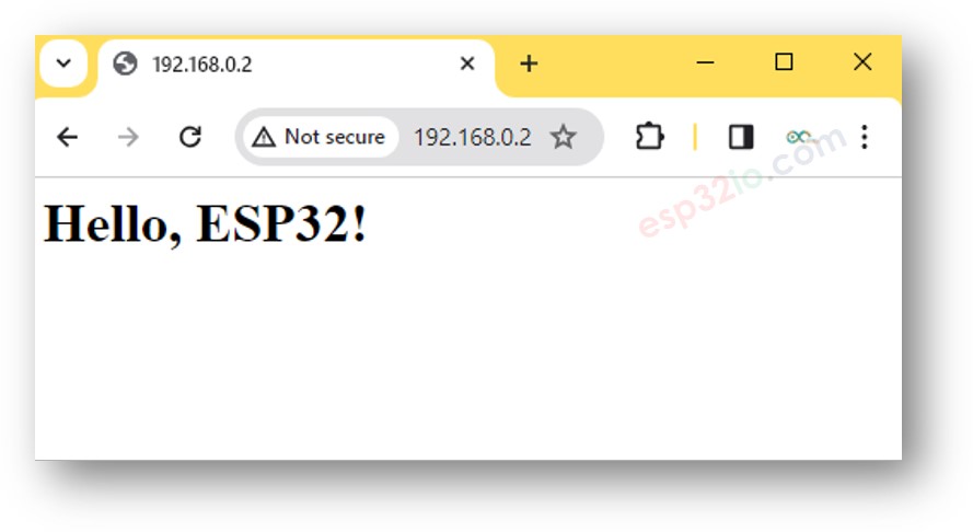 Servidor web ESP32