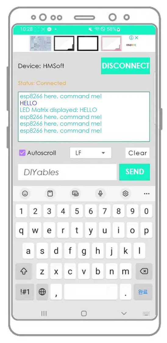 Aplicación de Monitor Serial Bluetooth