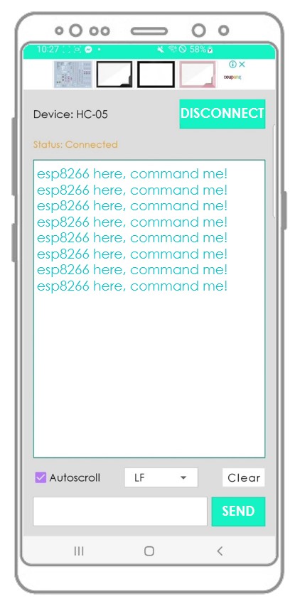 Aplicación de Monitor Serial Bluetooth