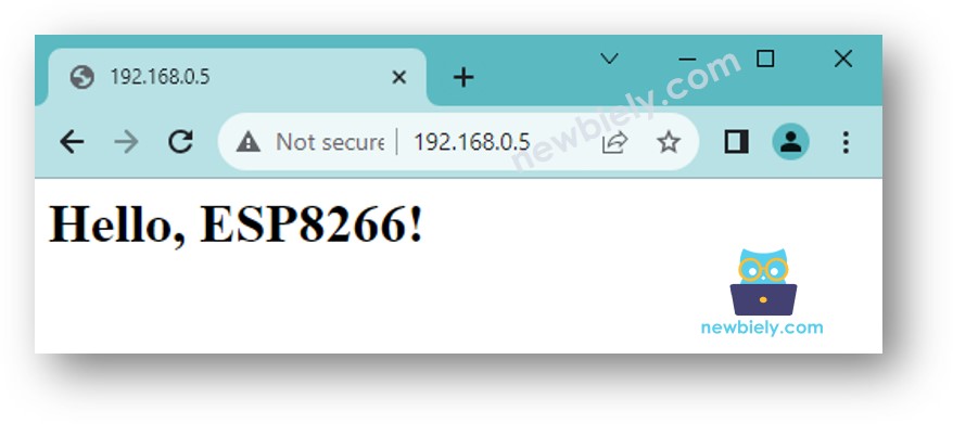 Servidor web ESP8266 NodeMCU