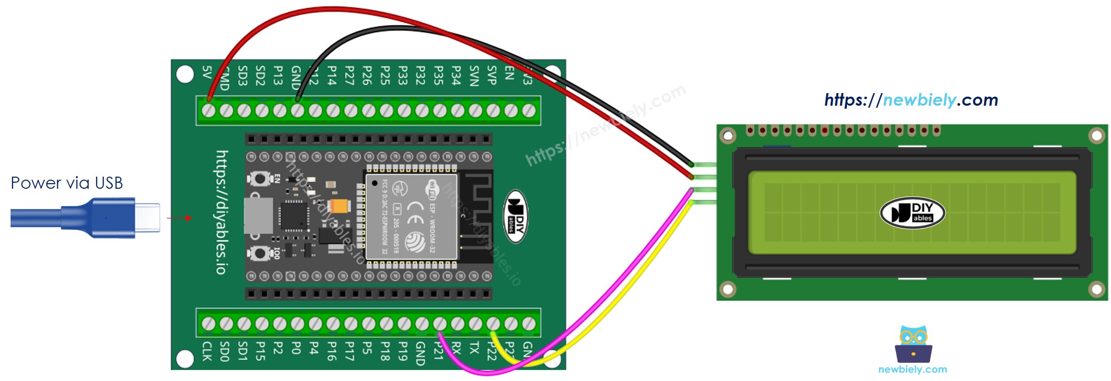 Cómo conectar ESP32 y LCD I2C