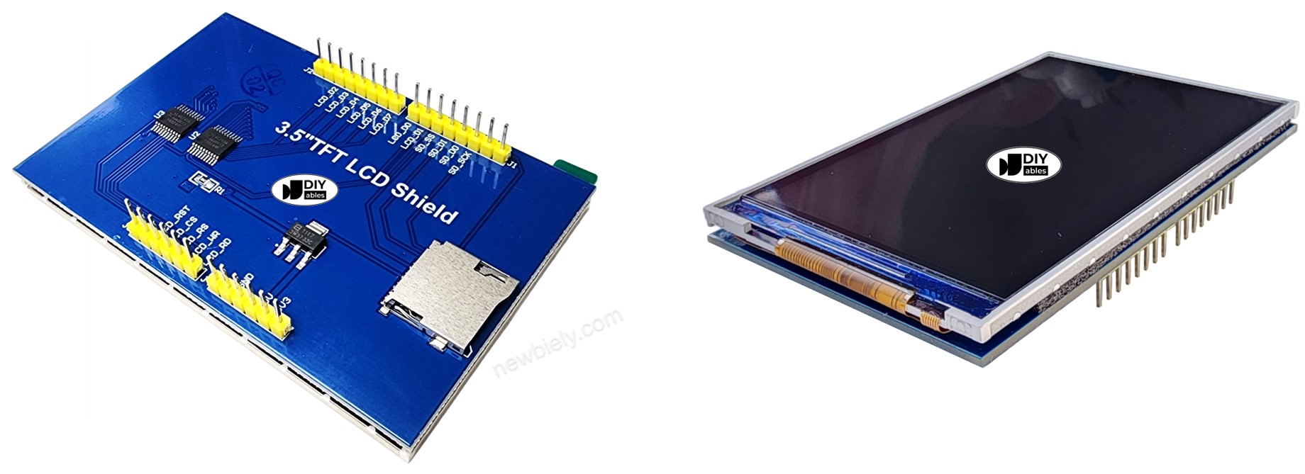 Pinout de la pantalla TFT LCD